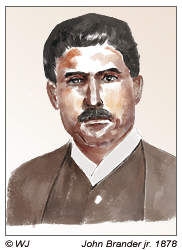John Brander jun. 1878 stiller Vertragspartner von Alexander Salmon jun.