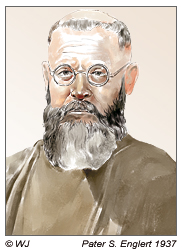 Pater Sebastian Englert auf der Osterinsel