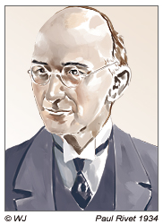 Paul Rivet 1934 der Initiator der französisch-belgischen Expedition auf der Osterinsel