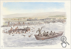 Bild 164 Studie: J. Hamilton 1856 und die Osterinsel