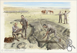Bild 197 Studie: die französisch-belgische Expedition 1934 auf der Osterinsel
