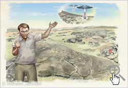 Bild 207 Studie: Erich von Däniken 1968 und die Ufos auf der Osterinsel