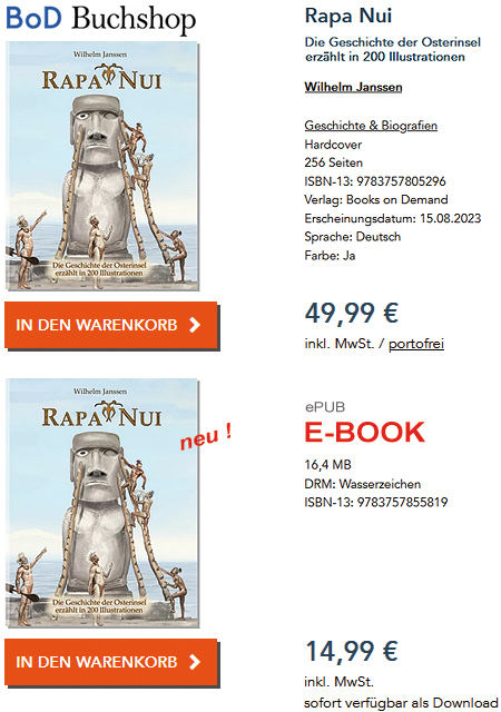 Rapa Nui - die Geschichte der Osterinsel von Wilhelm janssen