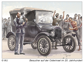 Verfügbare Illustrationen zum Thema Osterinsel Besucher zwischen 1900 und 1999